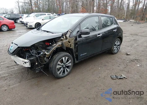 2016 Nissan Leaf Sv z USA, uszkodzony, nr VIN 1N4BZ0CP4GC300601